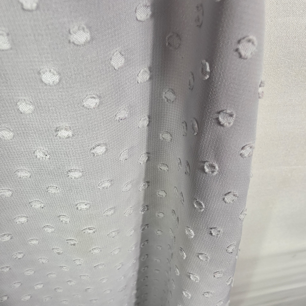 Brixon Ivy Soft Gray Dot V-Neck Sleeveless Blouse Size L - Picture 9 of 15